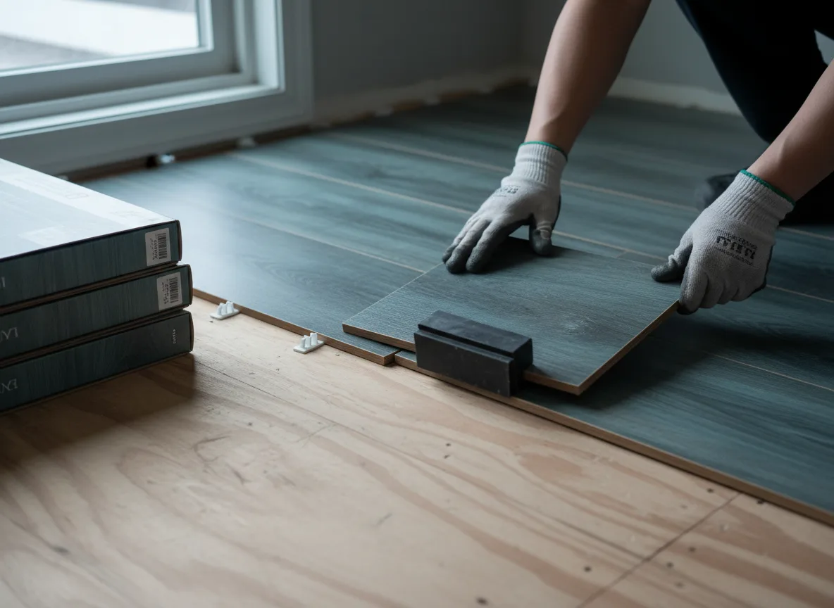 Luxury Vinyl Plank Installation company in Emden, IL
